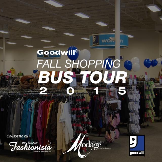 Goodwill Fall Shopping Bus Tour 2015