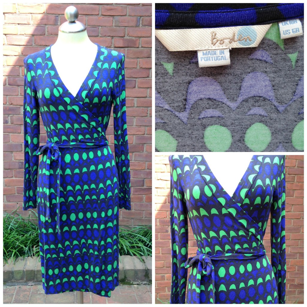 Boden Wrap Dress from Goodwill 