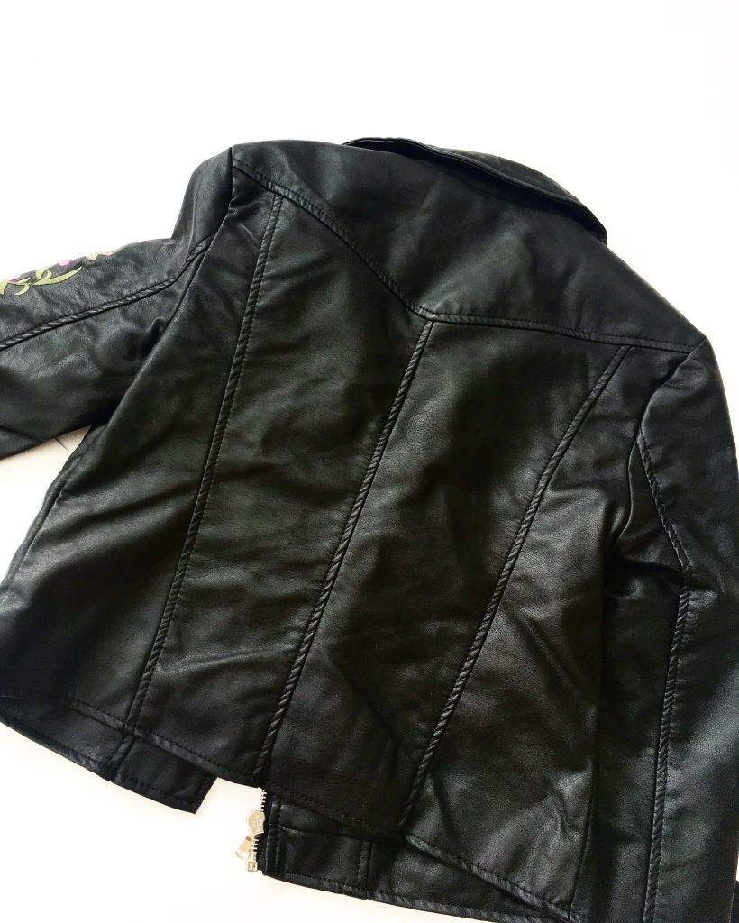 back of motorcycle jacket