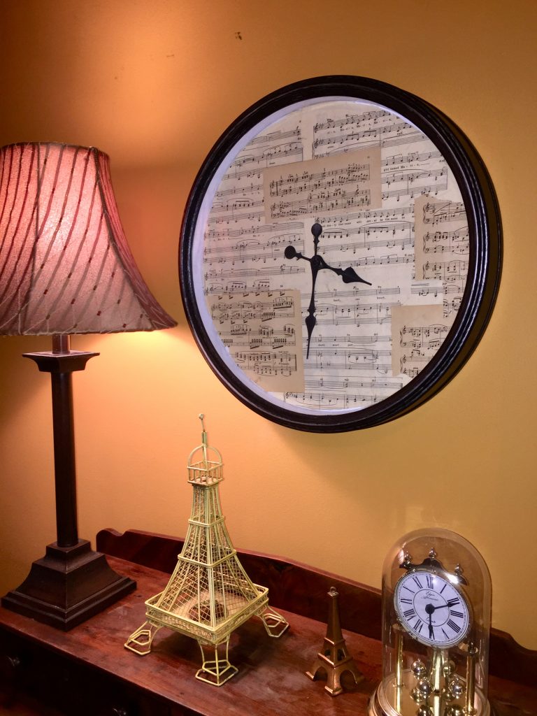 Goodwill clocks sheet music after