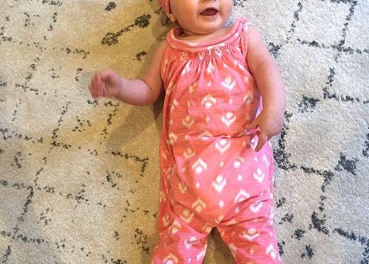 Turning a Tank Top Into a Baby Romper