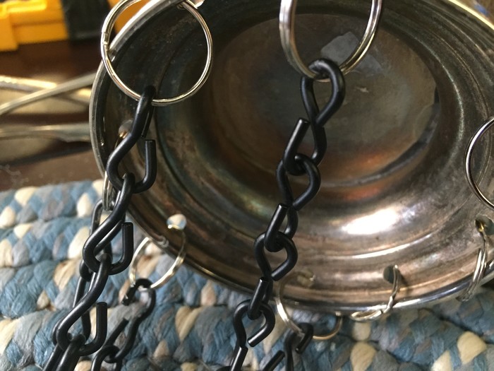Tim adds chains to split hooks