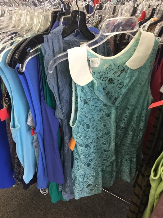 lacy women's found apparel at Goodwill