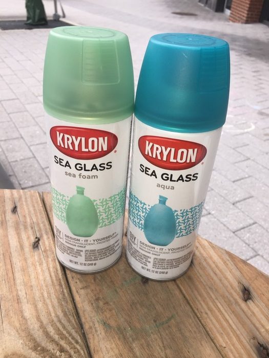 Krylon Frosted Glass Paint