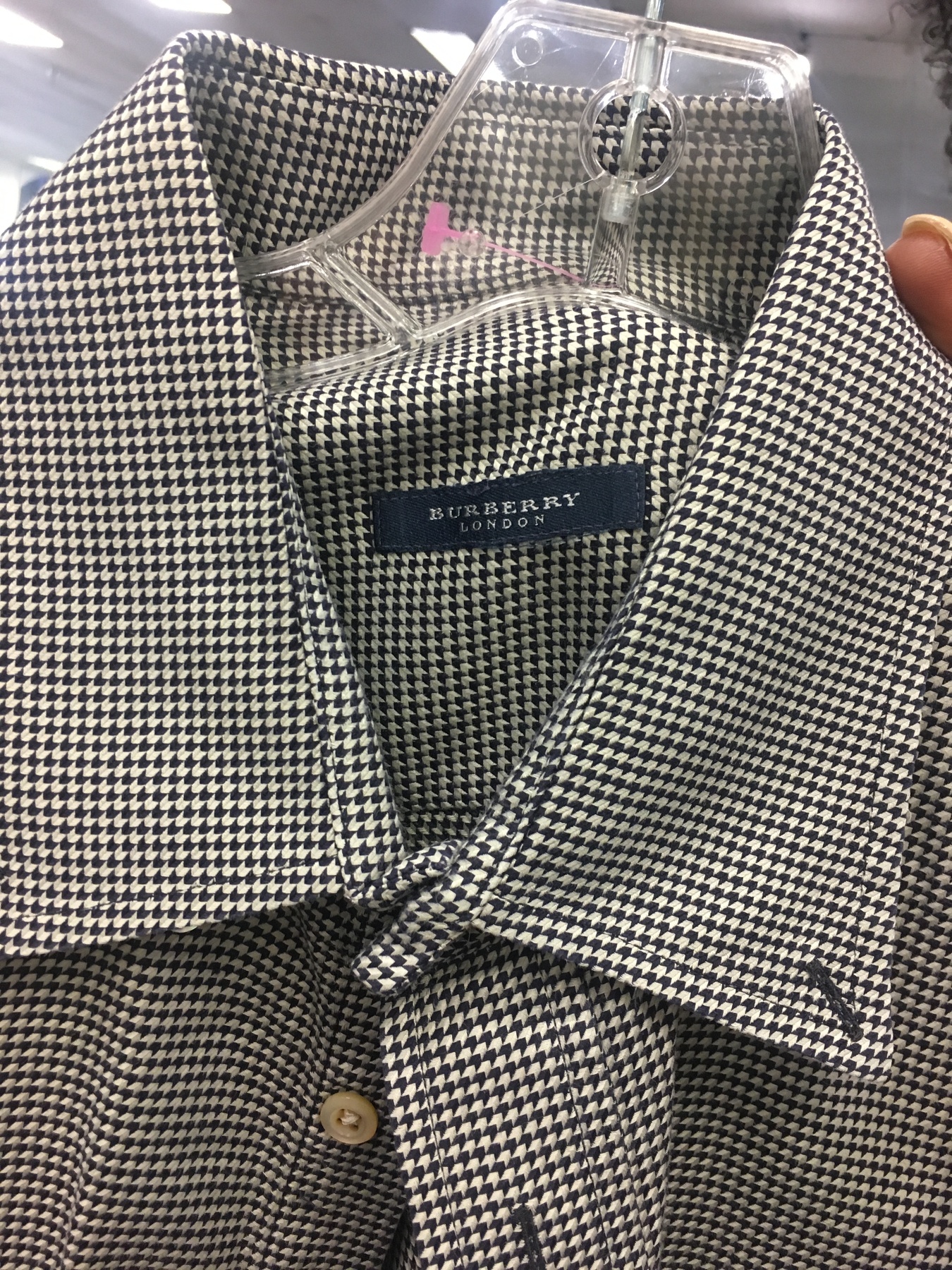 Burberry blouse found at Richmond Highway Goodwill