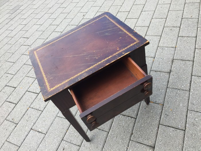 Tim's side table from Goodwill (before)