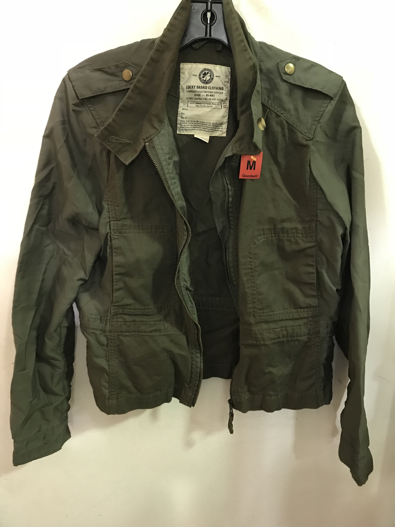 Lucky Brand Olive Green Jacket  Lucky brand outfits, Olive green jacket,  Affordable fall fashion