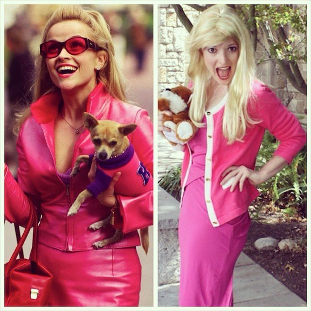 Elle Woods costume diy from Legally Blonde