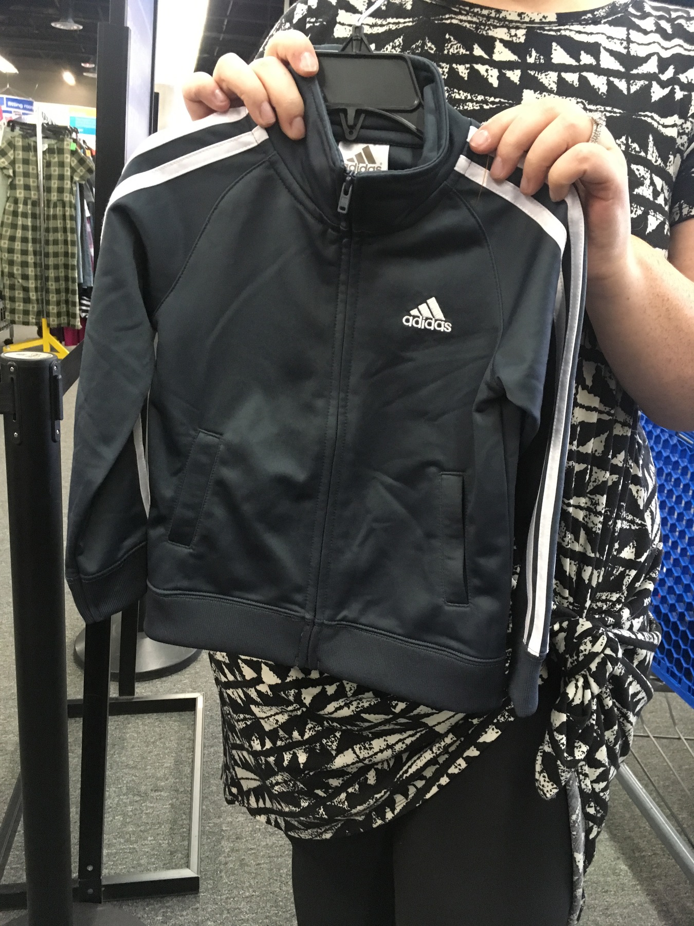 Adidas youth jacket found at Sully Station Goodwill