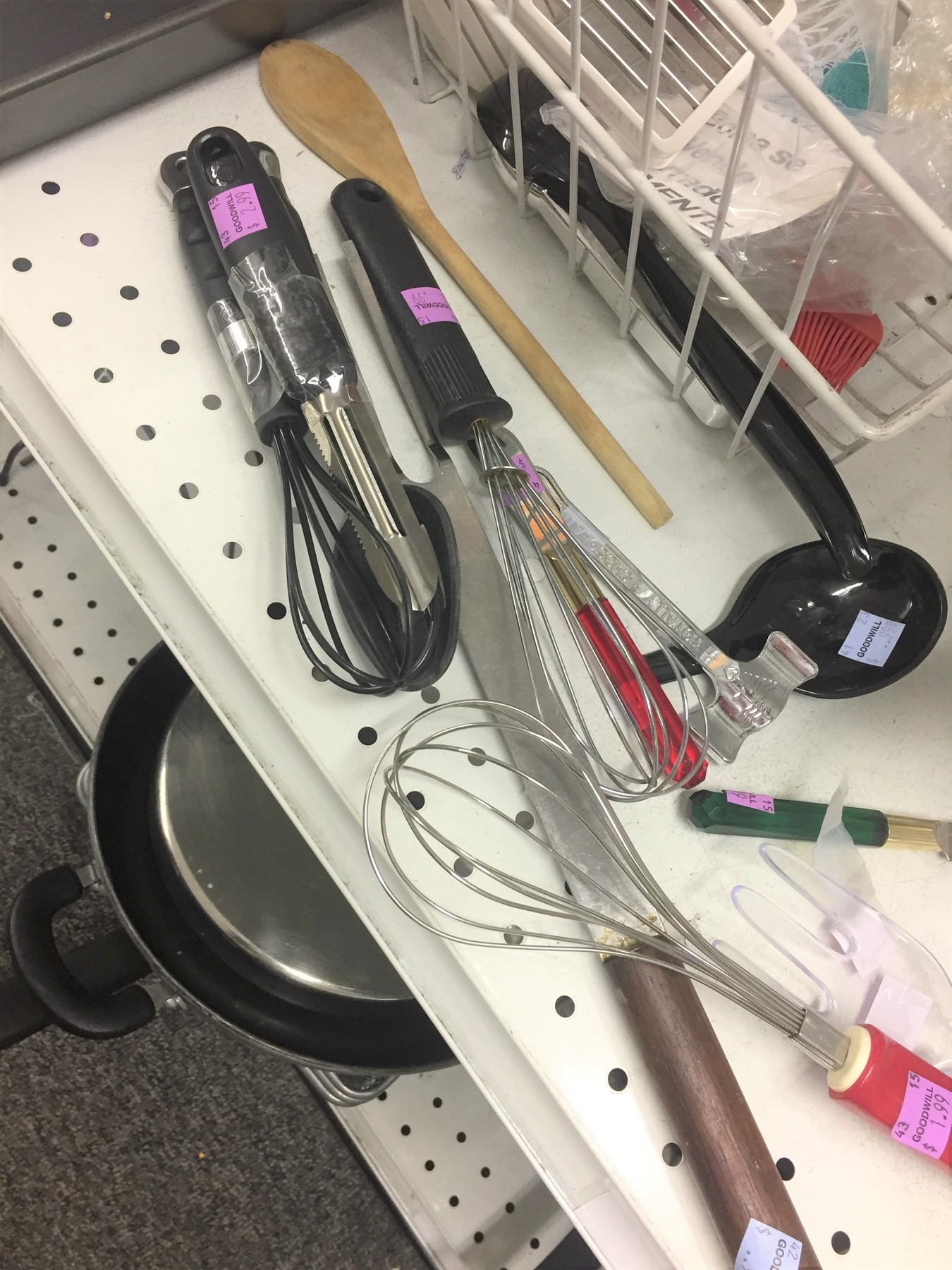 Cooking utensils found at Goodwill