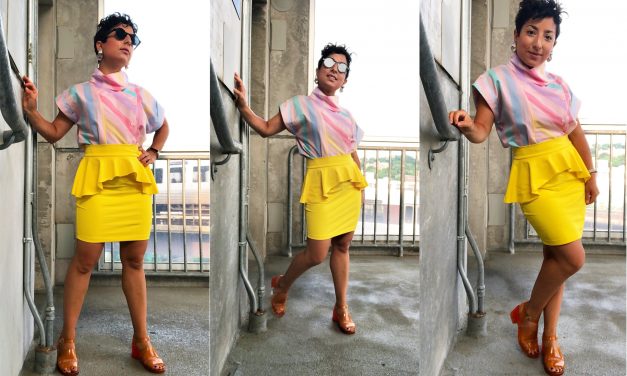 What I Wore: Saved by the Pastel