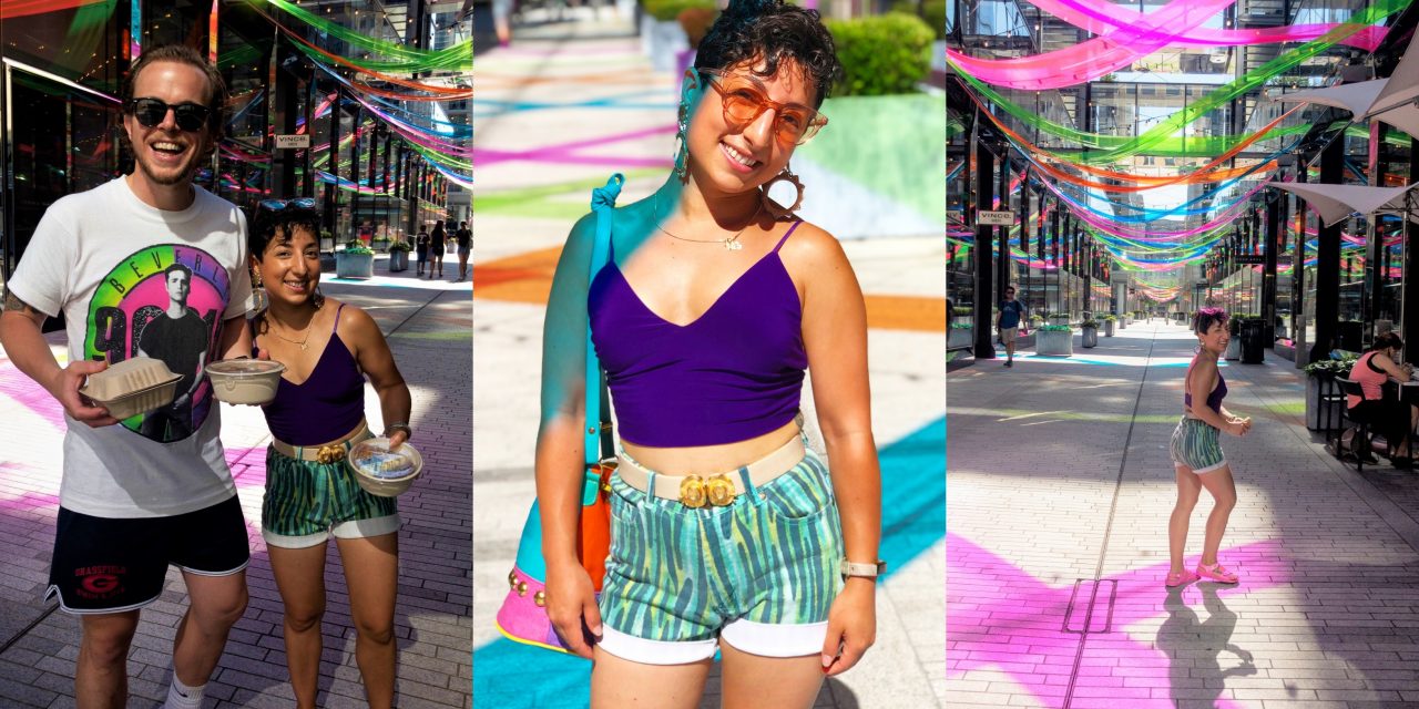 What I Wore: Rays of Color at CityCenter