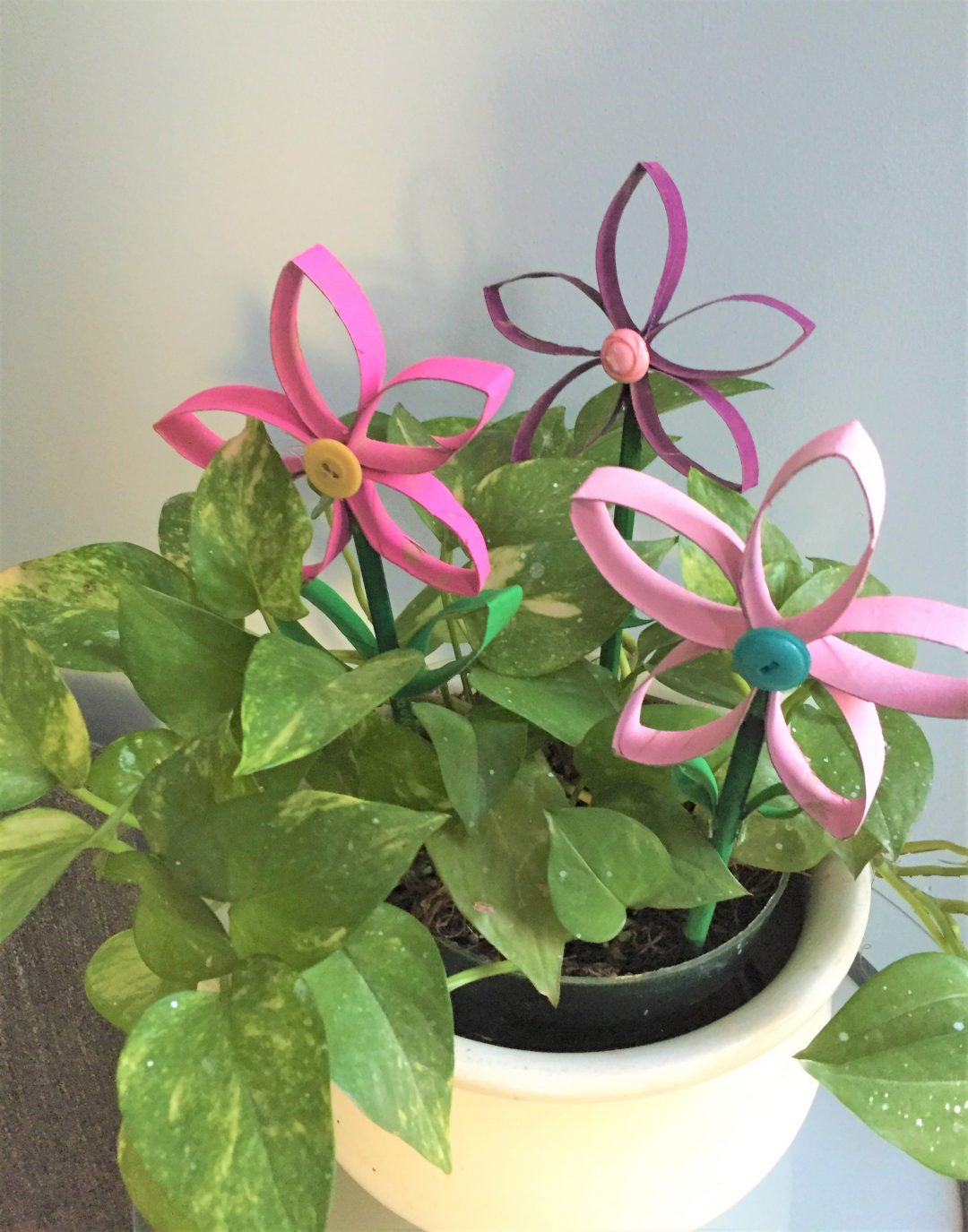 DIY Toilet Paper Roll Flowers & Butterflies Finding Your Good