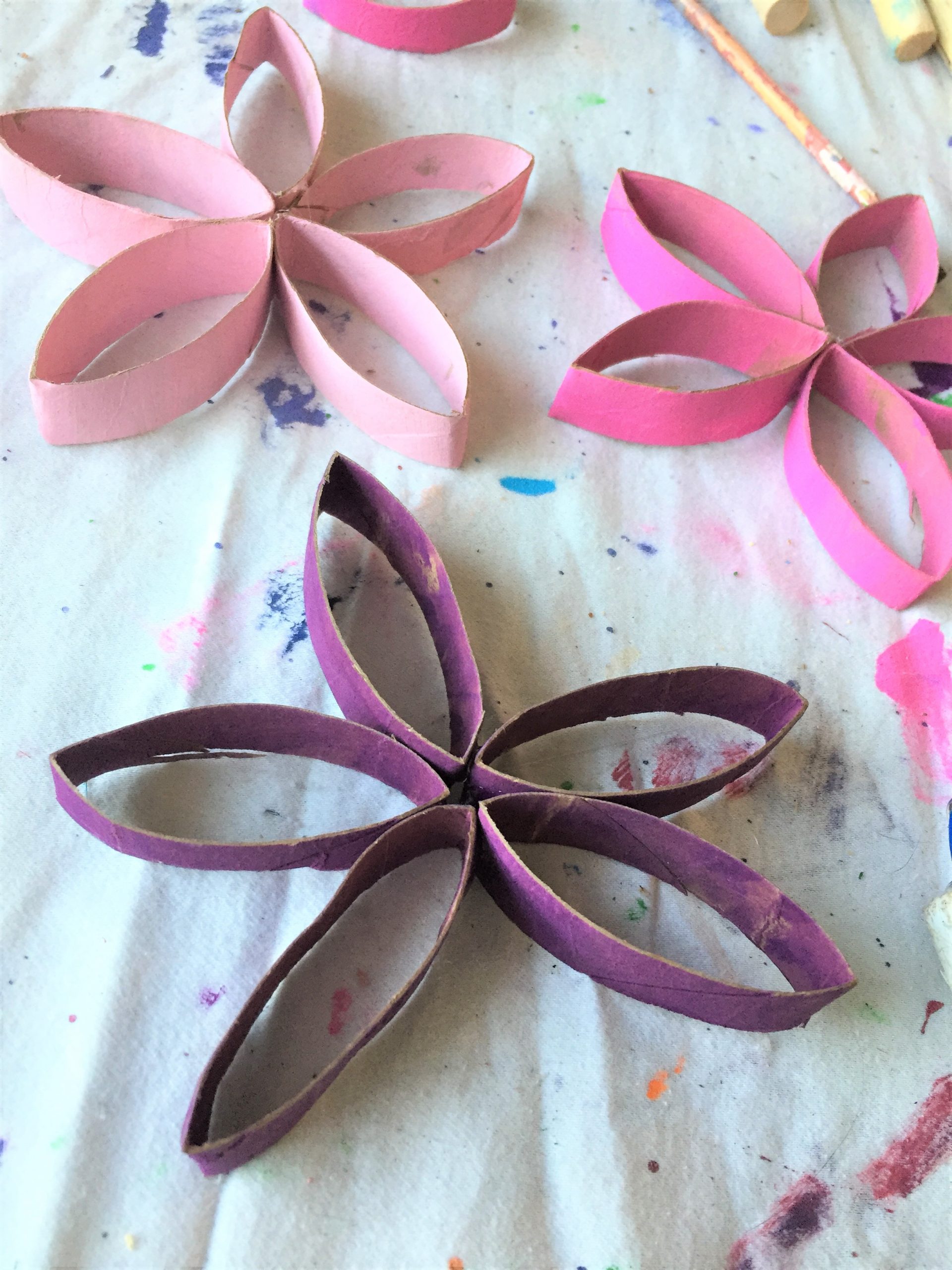 DIY Toilet Paper Roll Flowers & Butterflies Finding Your Good