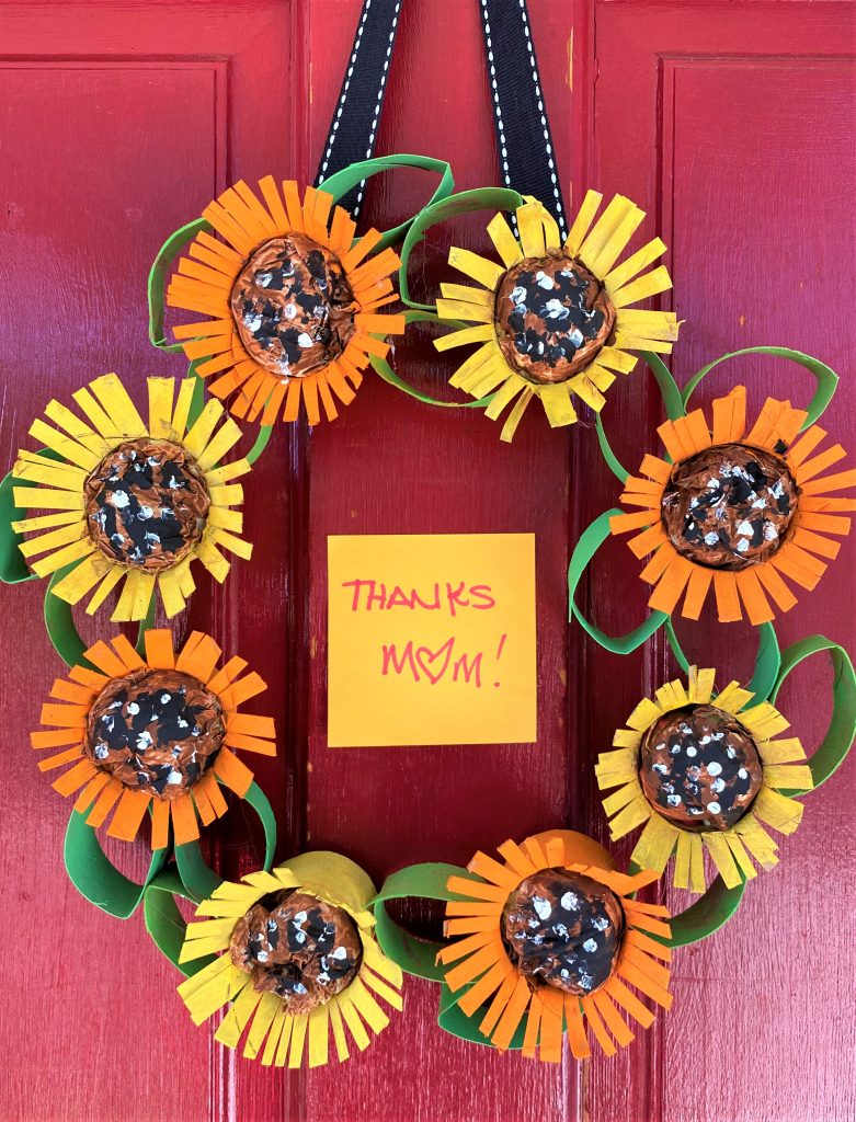 Paper Plate Sunflower Craft - The Resourceful Mama