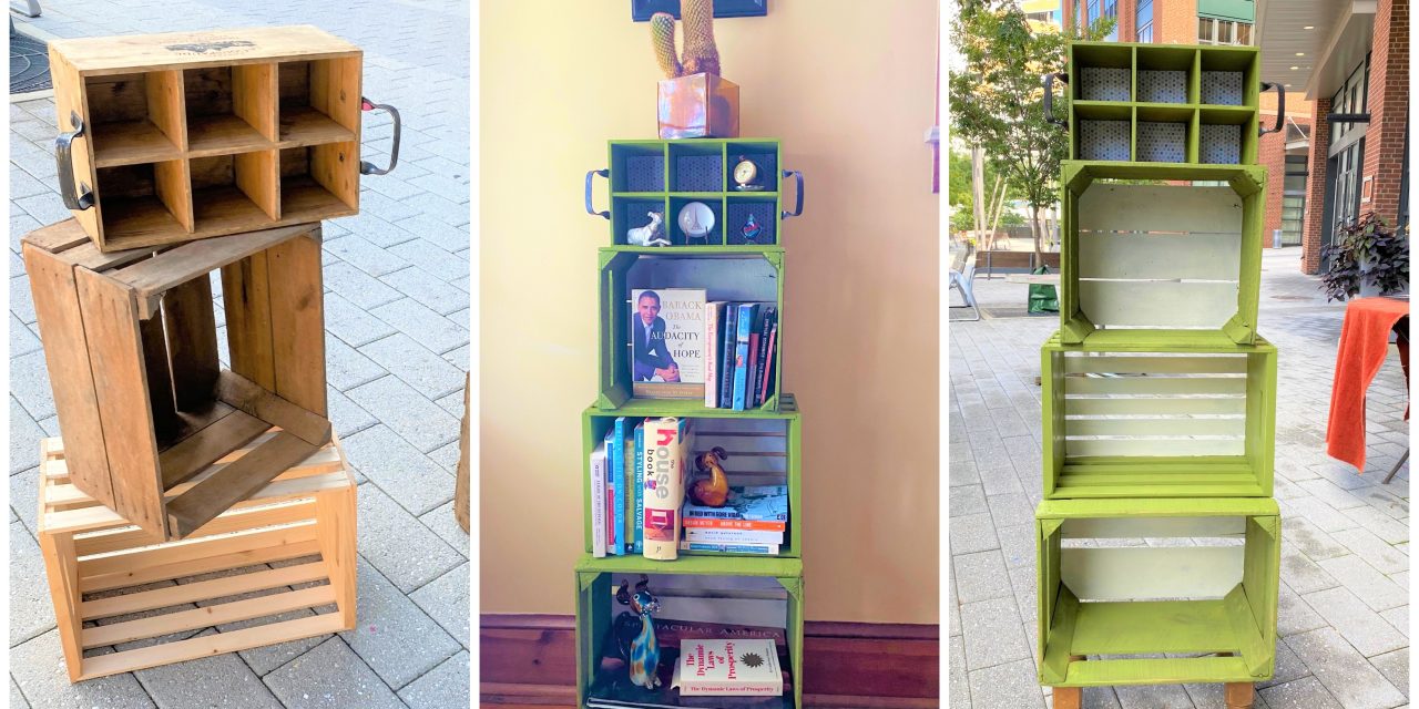 DIY Shelves: You’ll Say “How Great!” When You Upcycle with Crates