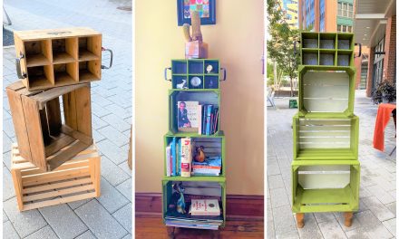 DIY Shelves: You’ll Say “How Great!” When You Upcycle with Crates