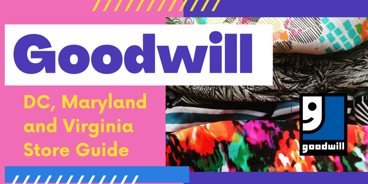 Goodwill of Greater Washington DMV Thrift Shopping Guide