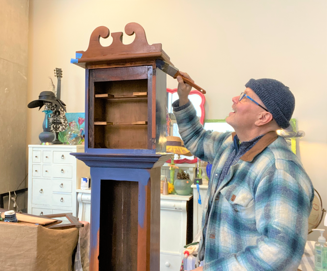 DIY Let the Good Times Roll with an Upcycled Grandfather Clock