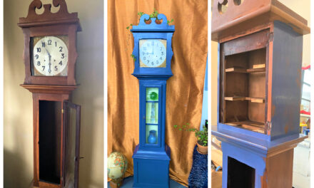 DIY: Let the Good Times Roll with an Upcycled Grandfather Clock