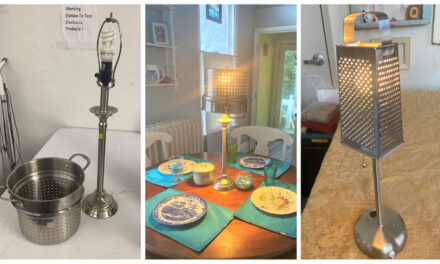 DIY: Create Cool & Quirky Lamps Using Graters & Colanders