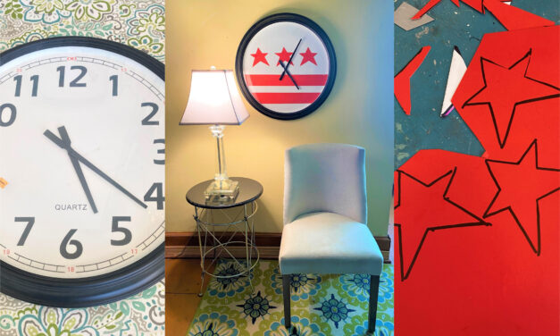 DIY: Transform a Clock with a DC Flag Look In No Time