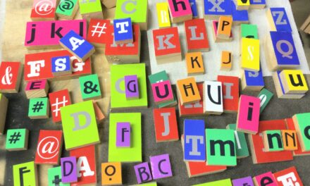 You’ll Ace This Spelling Bee: Create Letters with Repurposed Pieces