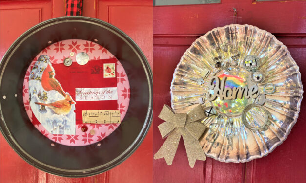 DIY: Create Eye-Catching Wreaths with Upcycled Household Items