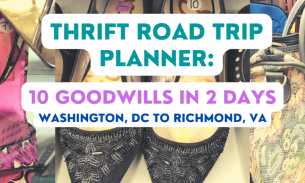 Thrift Road Trip Planner: Washington, DC to Richmond, VA – 10 Goodwills in Two Days