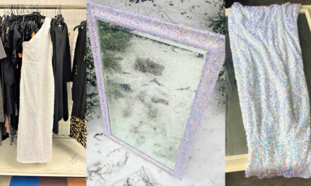 DIY: Give a Mirror the Royal Treatment With a “Frozen” Transformation