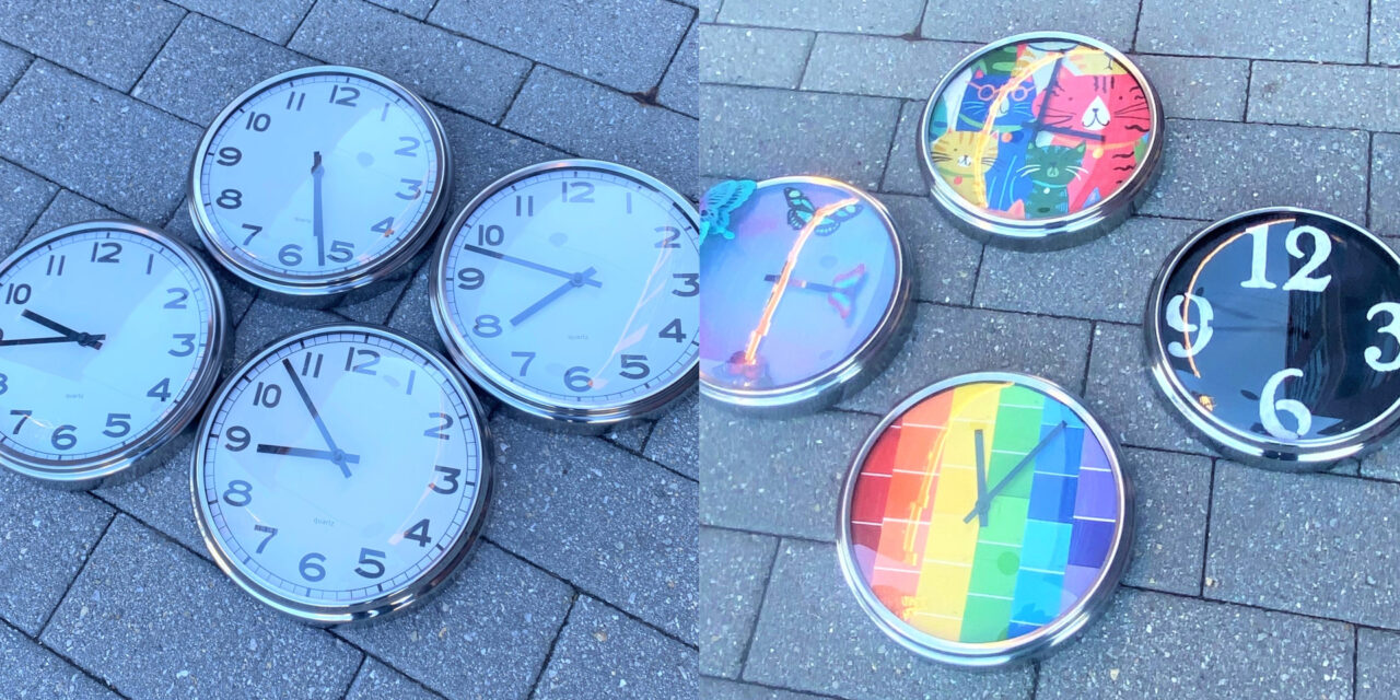 DIY: One Clock, Four Ways to Upcycle It