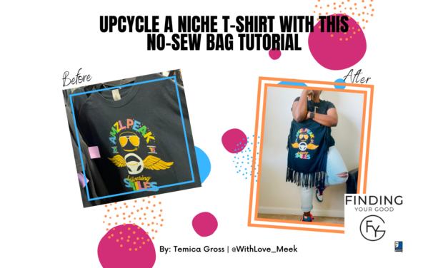 Upcycle a Niche T-Shirt With This No-Sew Bag Tutorial