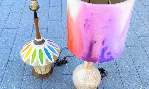 DIY: Let Your Light & Support Shine with Pride-Painted Lamps