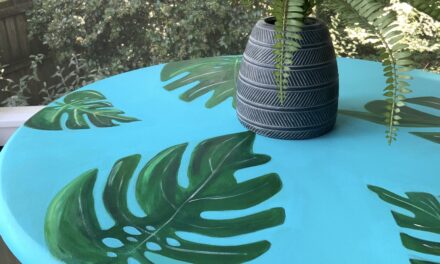 Enjoy Tropical Summer Vibes At Home All Year With This Easy DIY Project