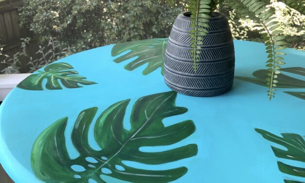 Enjoy Tropical Summer Vibes At Home All Year With This Easy DIY Project