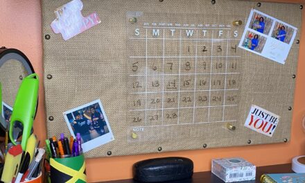 DIY: My Thrifted Reusable Calendar
