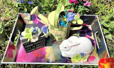 How to Upcycle Thrift Store Finds into Happy Spring Vignettes