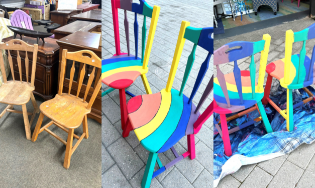 DIY: How to Paint a Chair Pair to Show Your Pride