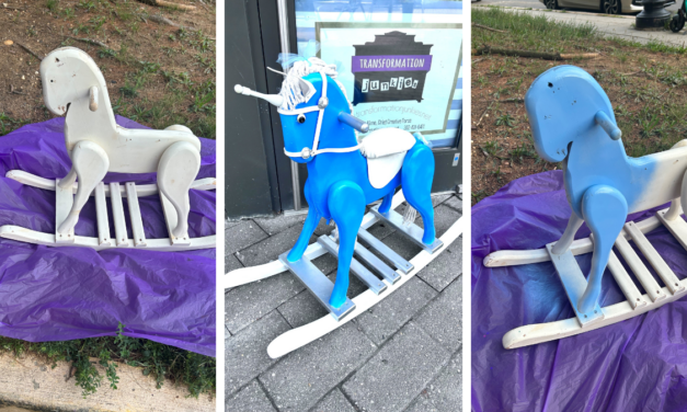 DIY: How to Create a Dreamy Unicorn from a Dated Rocking Horse