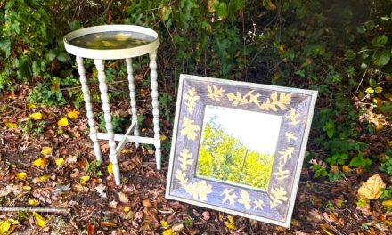 DIY: How to Use Oak Leaves as Stencils