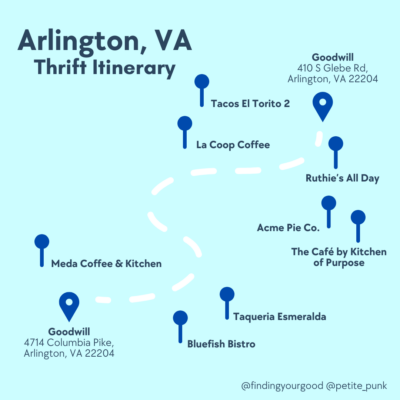 Thrift Itinerary: Arlington, VA