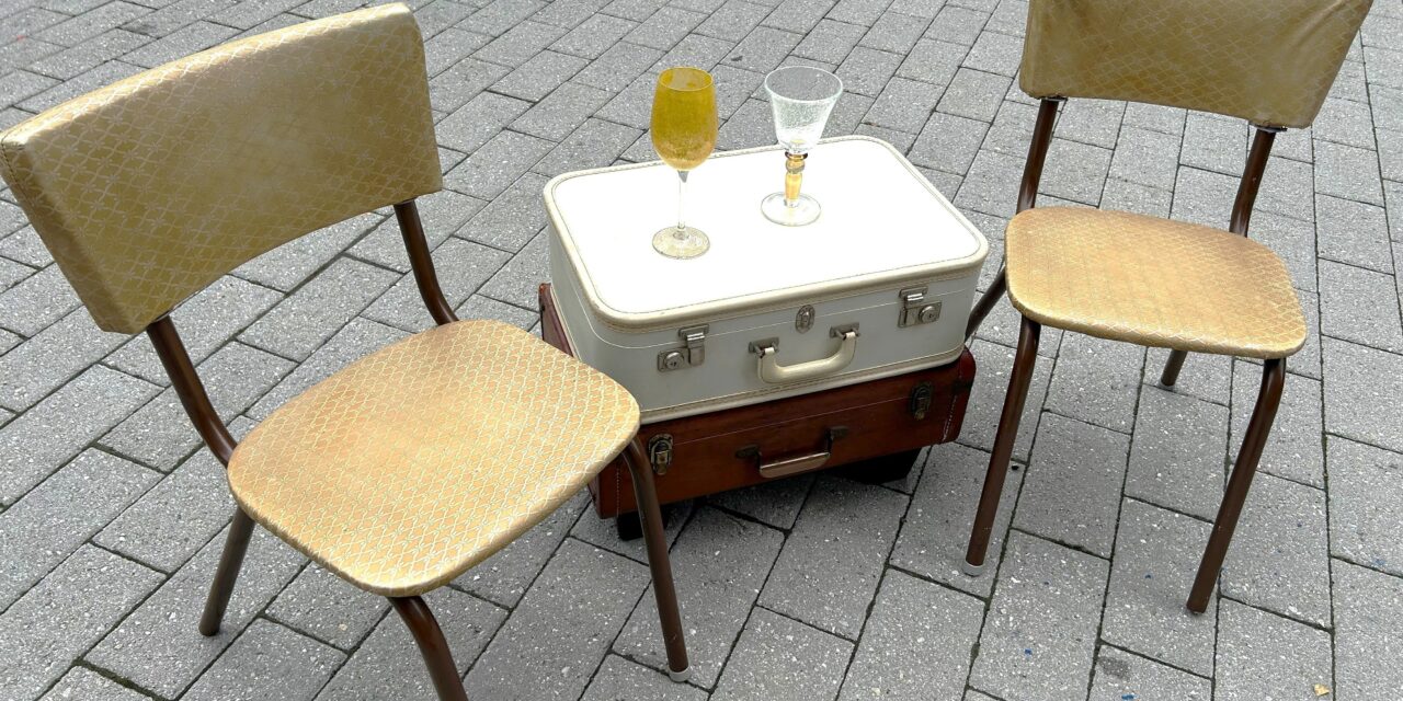 DIY: How to Upcycle Vintage Suitcases into an Accent Table