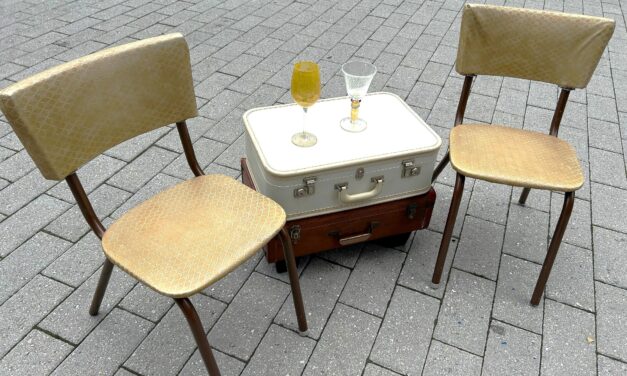 DIY: How to Upcycle Vintage Suitcases into an Accent Table
