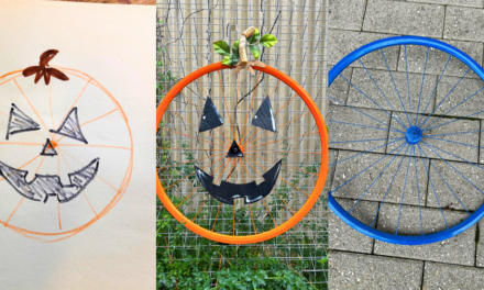 DIY: How to Repurpose a Bike Wheel into a Jack O’Lantern