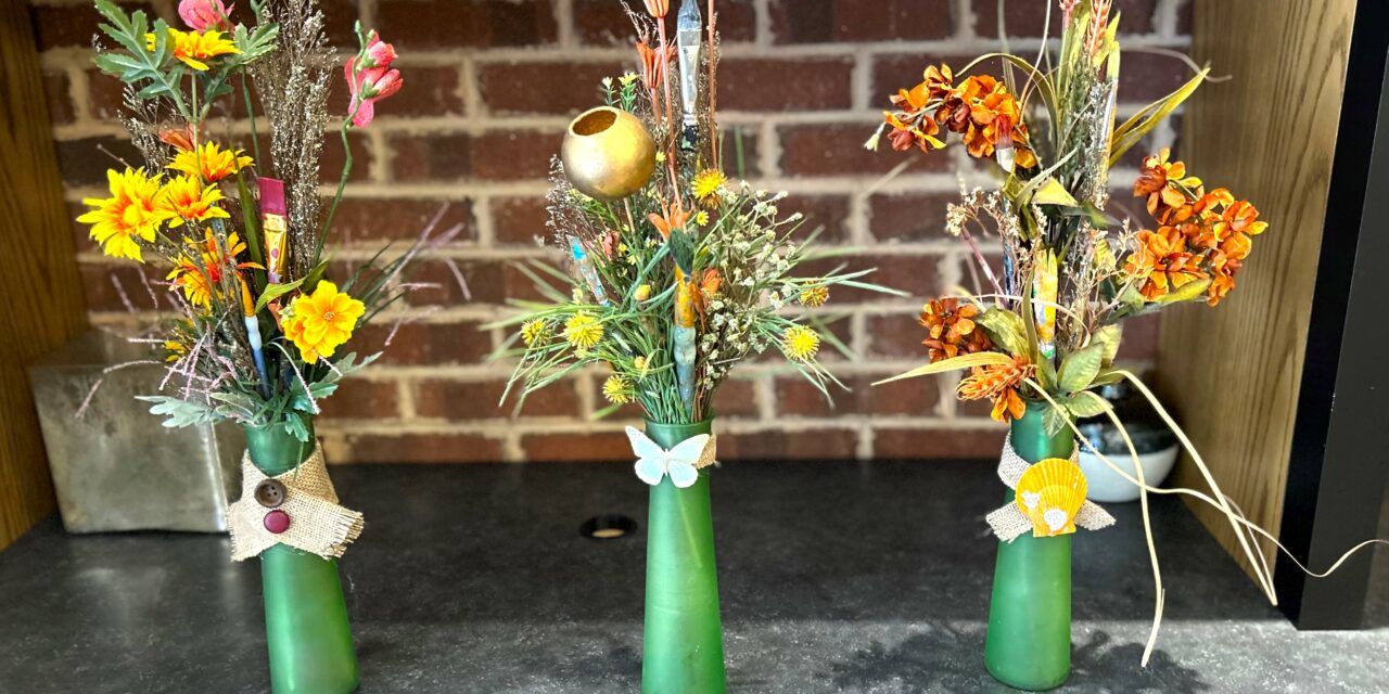 How to Create Arty Autumn Arrangements Using Thrift Finds