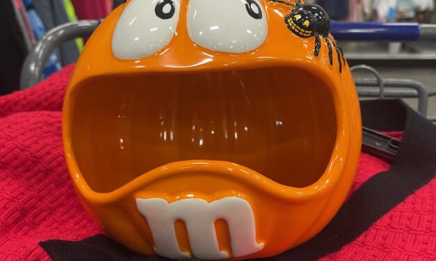 Halloween Thrift Highlight: 2003 M&M Collectible Candy Dish