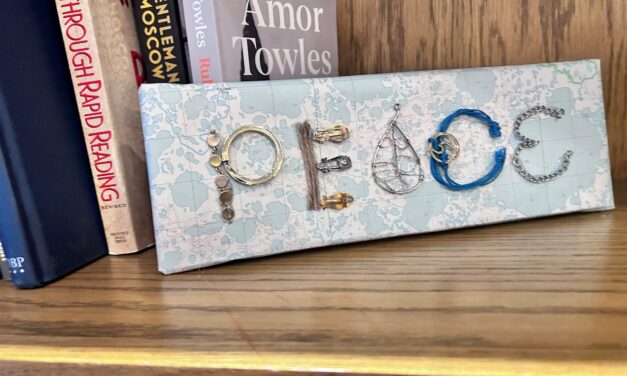 DIY: How to Create Word Art from Thrifted Items