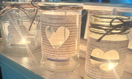 How to Create Lovely Votives from Jars & Book Pages