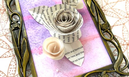 How to Create Flowers from Book Pages