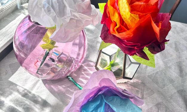 How to Create Peonies from Leftover Tissue Paper